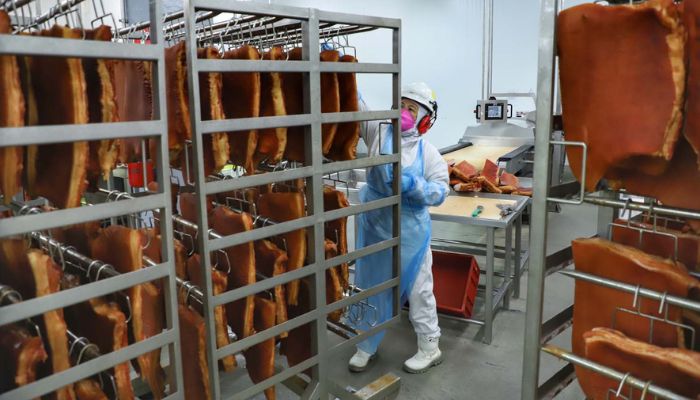  Com 70,4 toneladas, Paraná foi recordista na exportação de bacon em 2023